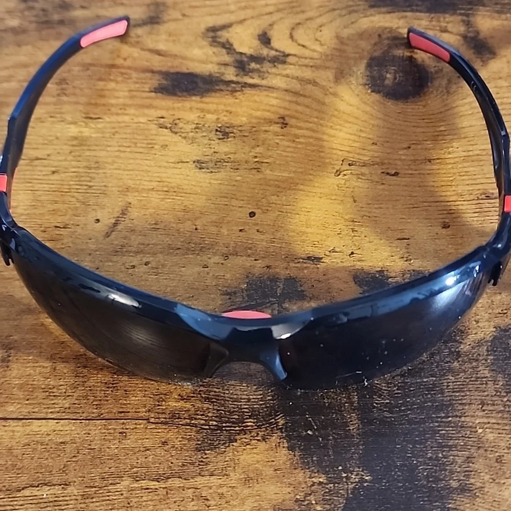 Black/ White Black/ Red Black/ Blue 1 Box 2nd Box Has Green Sports Sunglasses